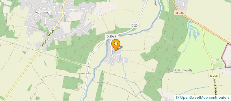 localisation de l'entreprise S.C.I FLEURIMONT  CRECY LA CHAPELLE