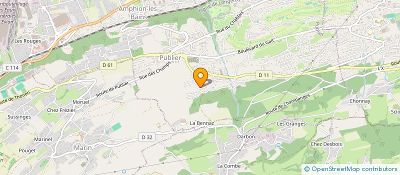 localisation de l'entreprise S.C.I. FLOJER  PUBLIER