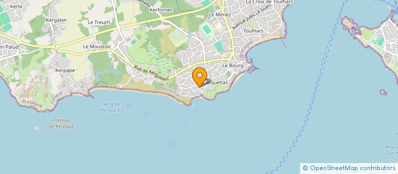 localisation de l'entreprise S.C.I. FLOREAL 41  LARMOR-PLAGE