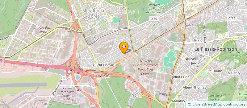 localisation de l'entreprise S.C.I. FLORENTIN à CLAMART