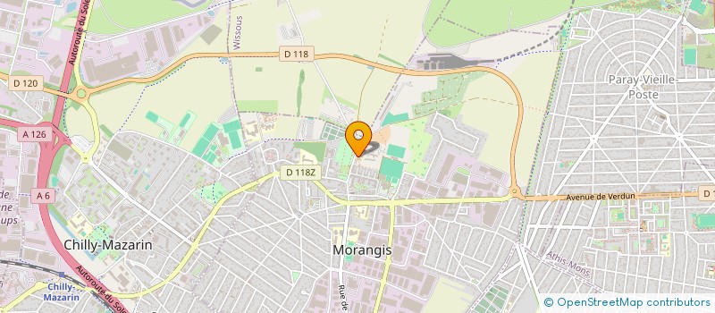 localisation de l'entreprise S.C.I. FML à MORANGIS
