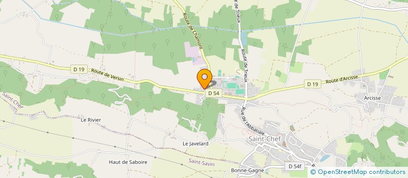 localisation de l'entreprise S.C.I. FMTM  SAINT-CHEF