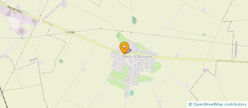 localisation de l'entreprise S.C.I. FONTAINES  MERY-LA-BATAILLE