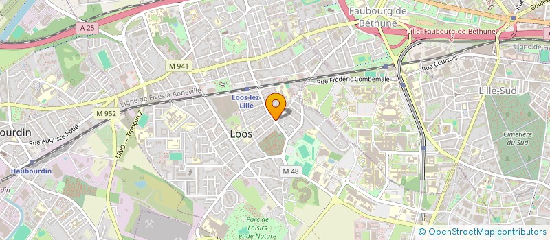 localisation de l'entreprise S.C.I FOUQUIERES JAURES  LOOS