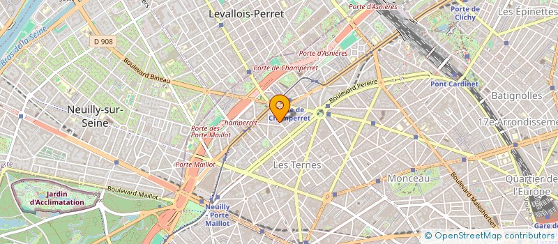 localisation de l'entreprise S.C.I. FOURNIER  PARIS