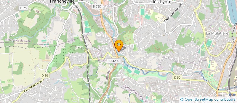 localisation de l'entreprise S.C.I. FSKS  SAINTE-FOY-LES-LYON