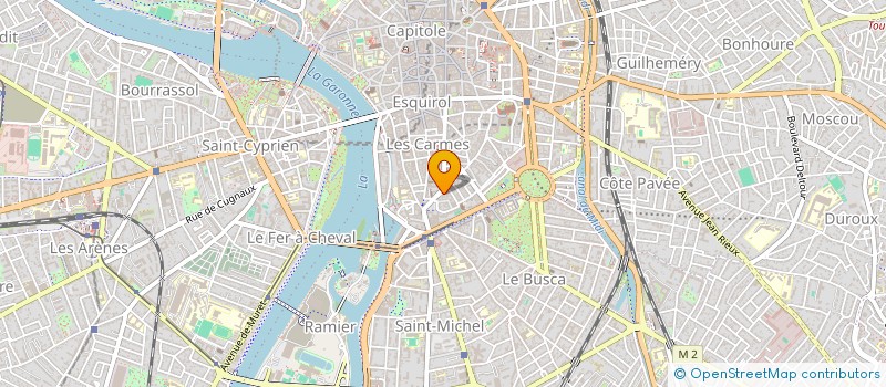 localisation de l'entreprise S.C.I. G E T M à TOULOUSE