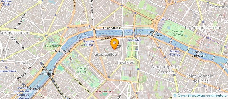 localisation de l'entreprise S.C.I. GABRIEL PERI  PARIS