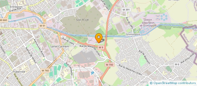 localisation de l'entreprise S.C.I GADDI OUAFI  LEERS