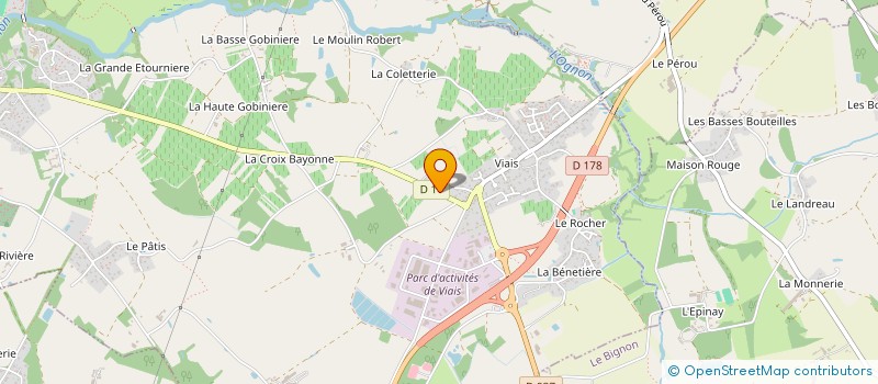 localisation de l'entreprise S.C.I. GADGET  SAINT-AIGNAN-GRANDLIEU