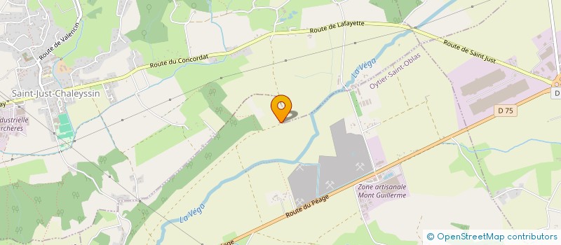 localisation de l'entreprise S.C.I. GALOU  EYZIN-PINET