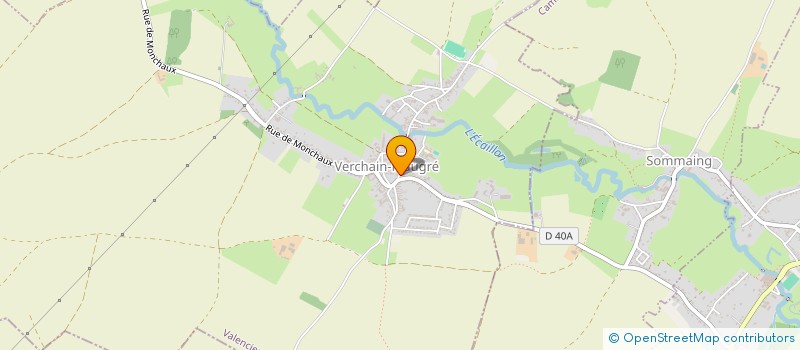 localisation de l'entreprise S.C.I. GARAVIT à VERCHAIN-MAUGRE