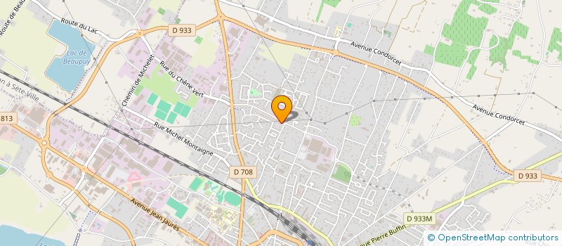 localisation de l'entreprise S.C.I. GARDENBOX  MARMANDE