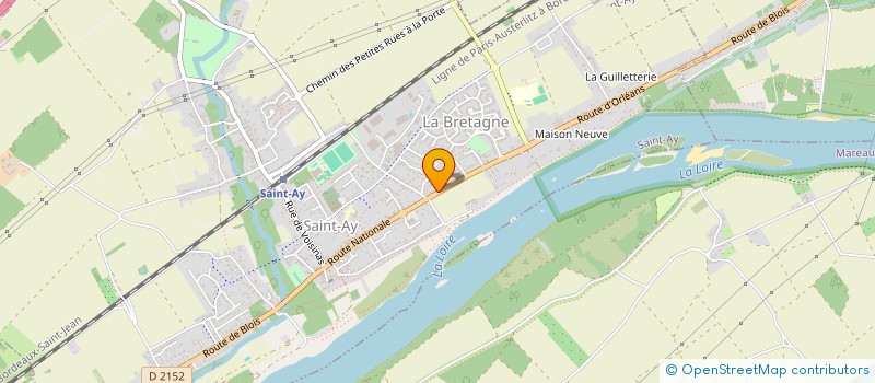 localisation de l'entreprise S.C.I GEPM à EPIEDS-EN-BEAUCE