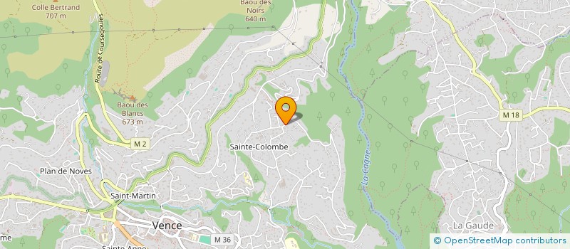 localisation de l'entreprise S.C.I. GERTRUDE  VENCE