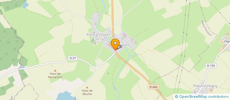 localisation de l'entreprise S.C.I. GILL'S  XIVRY-CIRCOURT