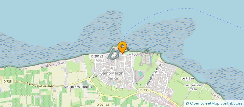 localisation de l'entreprise S.C.I. GILLES  SAINT-MARTIN-DE-RE