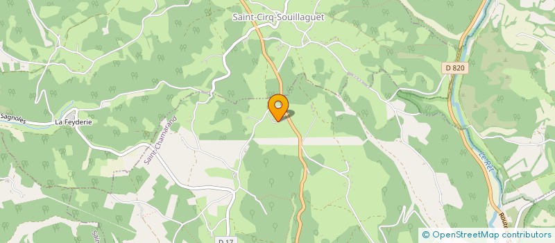 localisation de l'entreprise S.C.I. GINARD  PEYRILLES