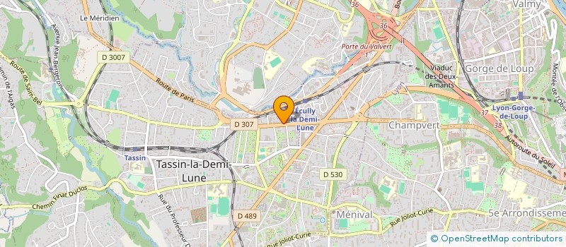 localisation de l'entreprise S.C.I. GIRARDOT  TASSIN-LA-DEMI-LUNE