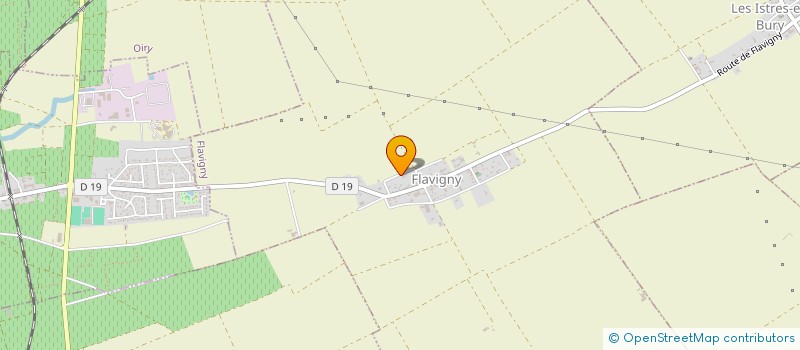 localisation de l'entreprise S.C.I. GIRATHIR  FLAVIGNY