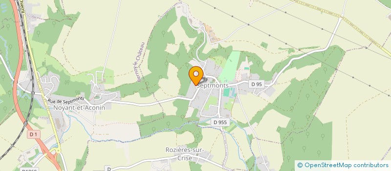 localisation de l'entreprise S.C.I GMP  SEPTMONTS