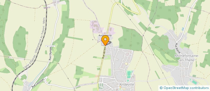 localisation de l'entreprise S.C.I  GOIK LOGISTIQUE  ANDEVILLE