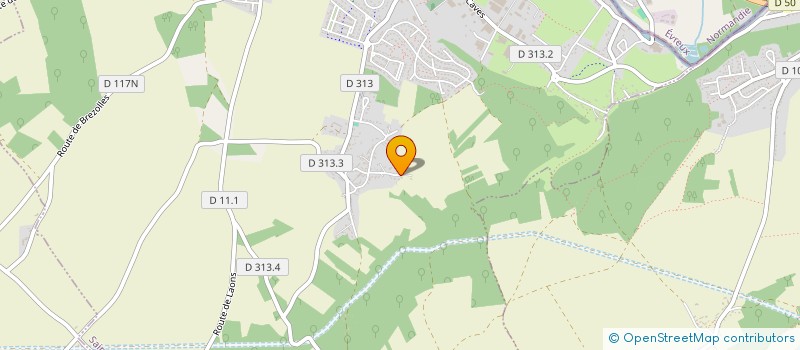 localisation de l'entreprise S C I GOLF DE CHARTRES à DAMPIERRE-SUR-AVRE
