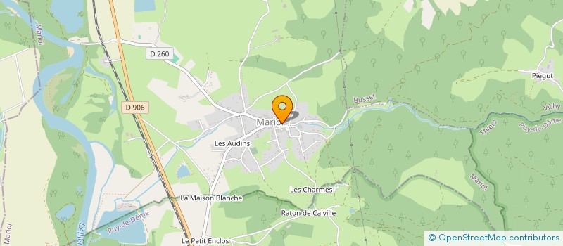 localisation de l'entreprise S.C.I. GOLIARD IMMOBILIER  MARIOL