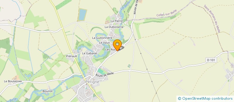 localisation de l'entreprise S.C.I. GORI  PERIGNE