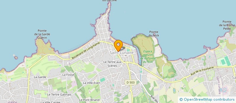 localisation de l'entreprise S.C.I. GOSSELIN LAMBALLE  SAINT-LUNAIRE