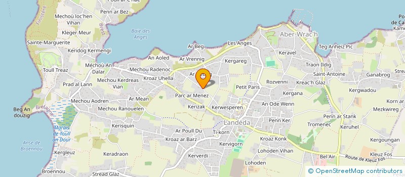 localisation de l'entreprise S.C.I. GR  LANDEDA