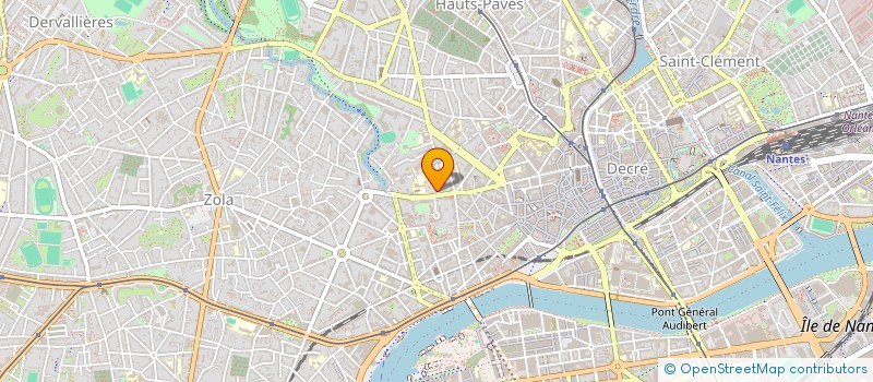localisation de l'entreprise S.C.I. GUJAN INVEST à NANTES