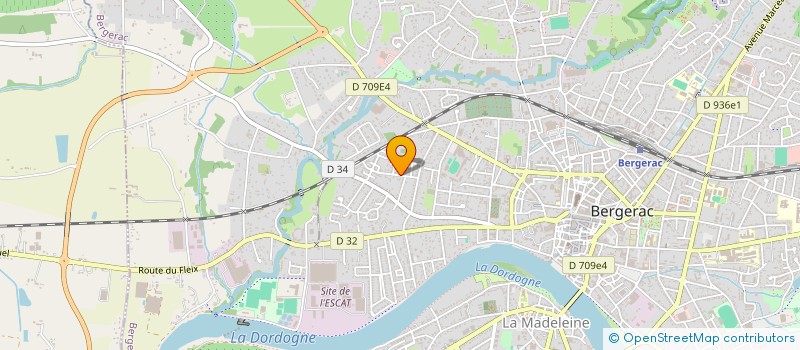 localisation de l'entreprise S.C.I. HERDES IMMO à BERGERAC