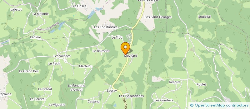 localisation de l'entreprise S.C.I. HESTA à COUX ET BIGAROQUE-MOUZENS