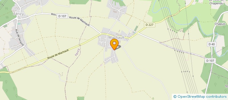 localisation de l'entreprise S.C.I HEURTEBISE  MACHAULT