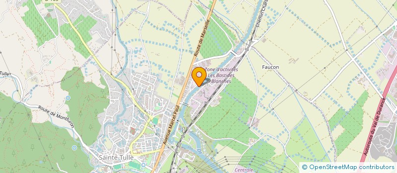 localisation de l'entreprise S.C.I. HORNET  SAINTE-TULLE