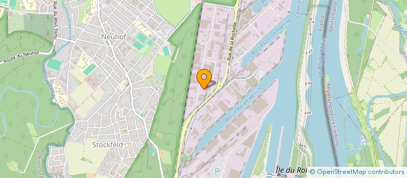 localisation de l'entreprise S.C.I HSG  STRASBOURG