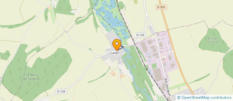 localisation de l'entreprise S.C.I. HUGO à MOREUIL