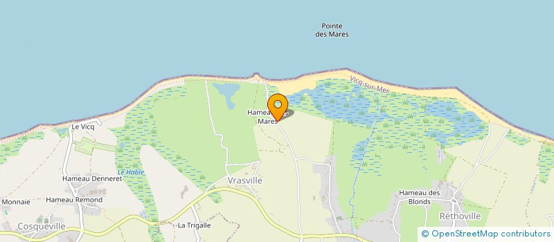 localisation de l'entreprise S.C.I. HUGO-CHLOE  VICQ-SUR-MER