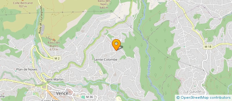 localisation de l'entreprise S.C.I. IDA  VENCE