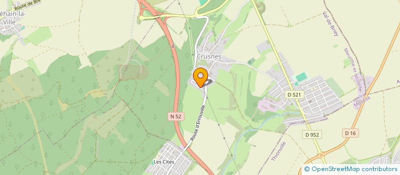 localisation de l'entreprise S.C.I. IDEALVACANCE  CRUSNES