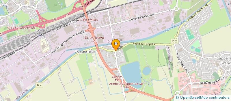 localisation de l'entreprise S.C.I. IKALION  TETEGHEM-COUDEKERQUE-VILLAGE