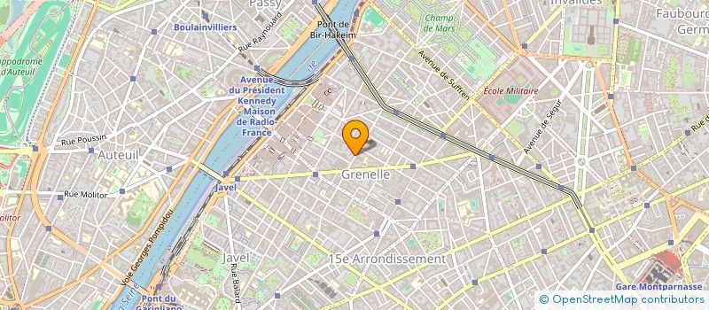 localisation de l'entreprise S.C.I. IMMO PARTUCCI  PARIS