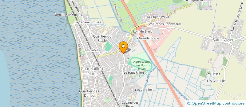 localisation de l'entreprise S.C.I. IMMO-STEPHE  CHATELAILLON-PLAGE