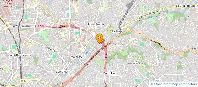 localisation de l'entreprise S.C.I. IMMOBILIARE à MARSEILLE