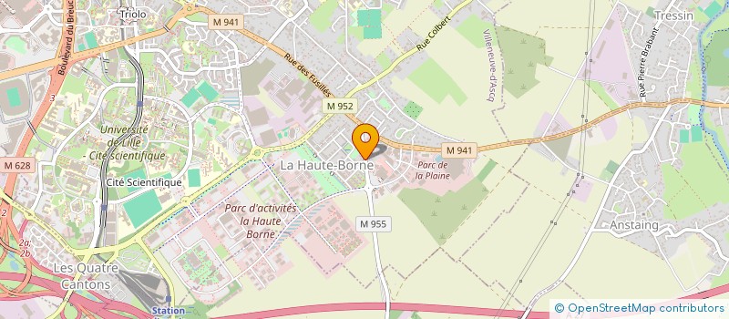 localisation de l'entreprise S.C.I. IMMOBILIARE à VILLENEUVE-D'ASCQ