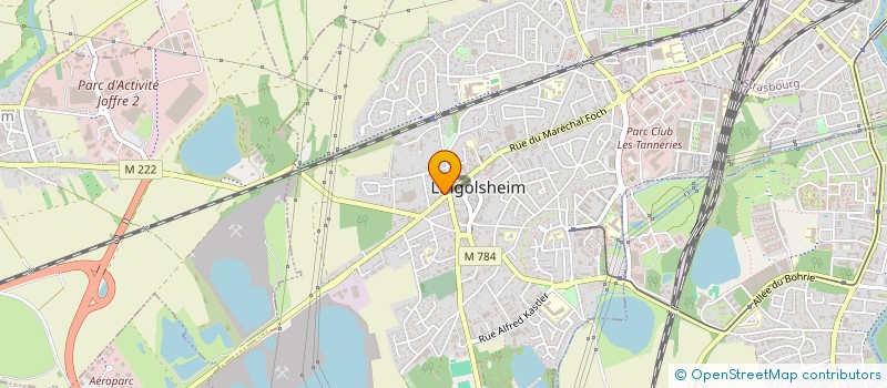 localisation de l'entreprise S.C.I. IMMOBILIER GAMZE  LINGOLSHEIM