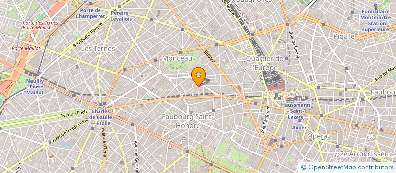 localisation de l'entreprise S.C.I. IMMOBILIERE DE TEHERAN  PARIS