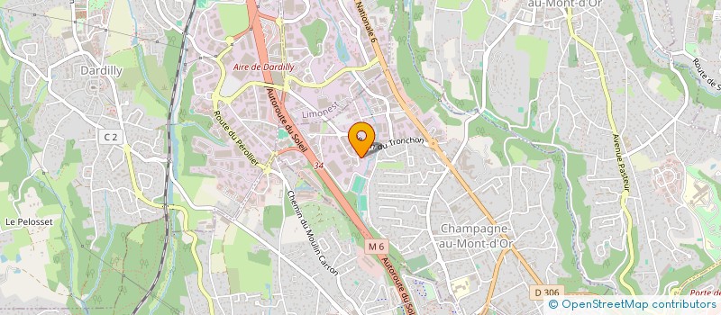 localisation de l'entreprise S.C.I. IMOBTB  CHAMPAGNE-AU-MONT-D'OR