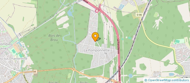 localisation de l'entreprise S.C.I ISILD à POMPONNE